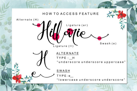 Hillarie Font - Preview 6