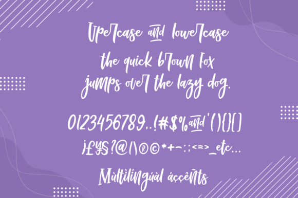 Lovely Forever Font PNG with transparent background - Preview 5
