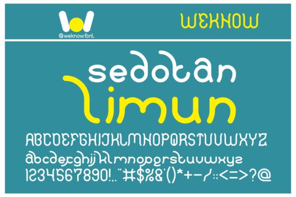 Polysoup Font PNG with transparent background - Preview 4