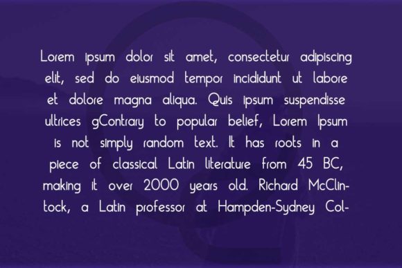 Quintrel Font PNG with transparent background - Preview 2