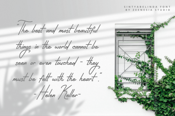 Sintyabelinda Font PNG with transparent background - Preview 5