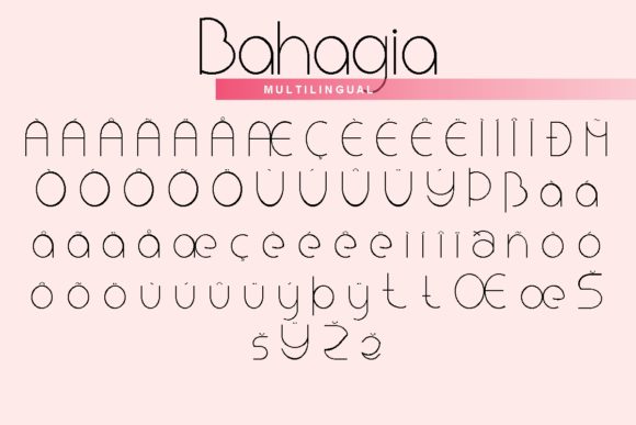 Bahagia Font - Preview 2