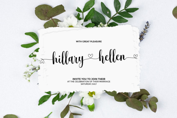 Beauty Night Font PNG with transparent background - Preview 1