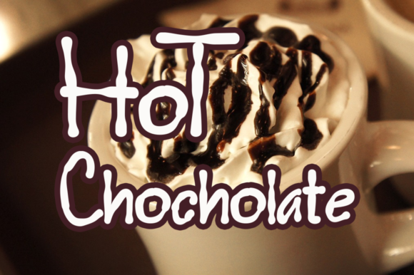 Chocholate Font - Preview 2