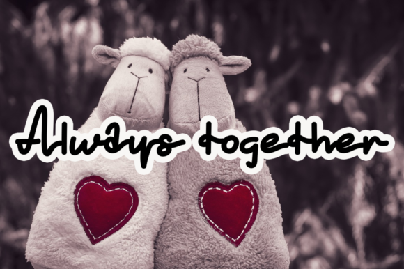 Cute Valentine Font - Preview 3