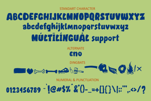 Dino Font - Preview 6
