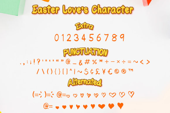 Easter Love Font - Preview 2