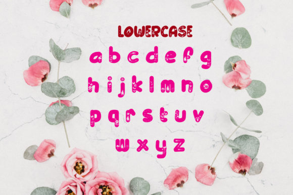 Floral Spring Font - Preview 2