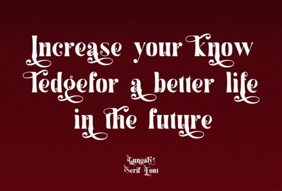 Gungaly Font PNG with transparent background - Preview 3