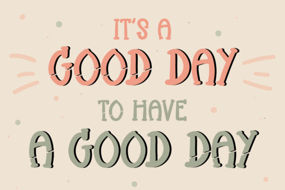 Hand Mirror Font - Preview 1
