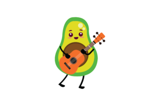 Kawaii Cute Avocado Fruit Graphic by Soe Image · Creative Fabrica