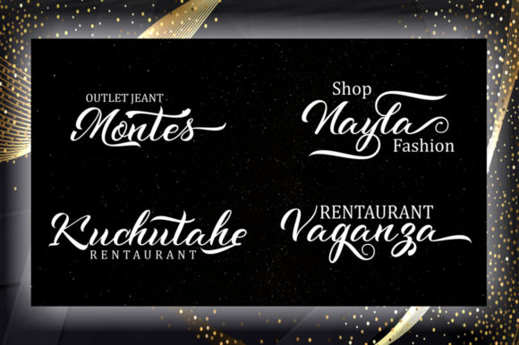 Kenshington Font PNG with transparent background - Preview 5