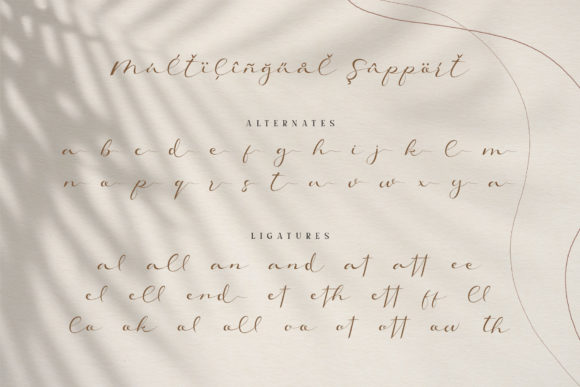 Mollis Font font preview - 1