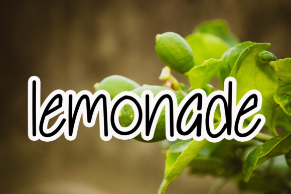 Pineapple Juice Font PNG with transparent background - Preview 3