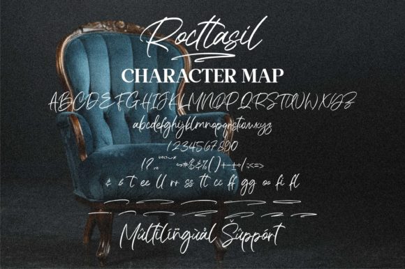 Rocttasil Font PNG with transparent background - Preview 1
