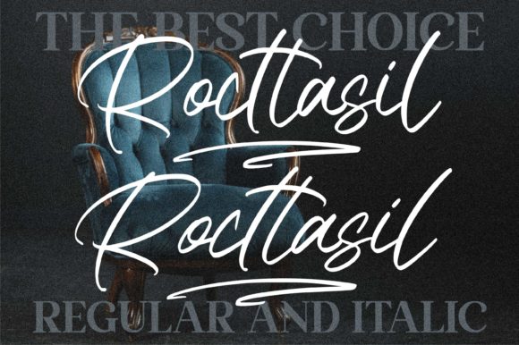 Rocttasil Font PNG with transparent background - Preview 2