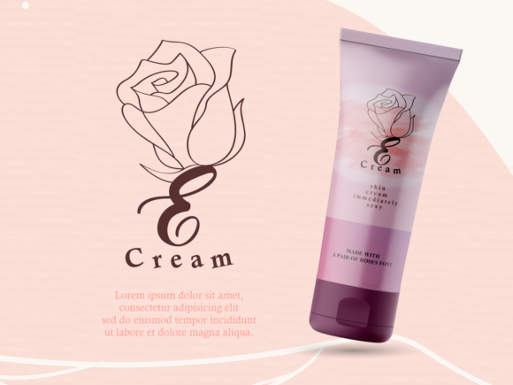 A Pair of Roses Font - Preview 4