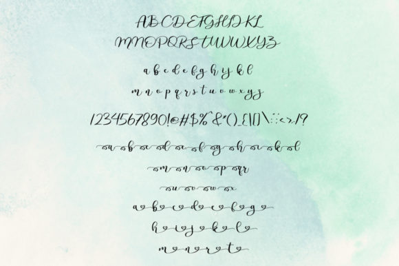 Alandef Font - Preview 1