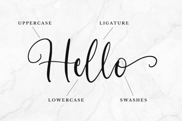 Angellove Font - Preview 1