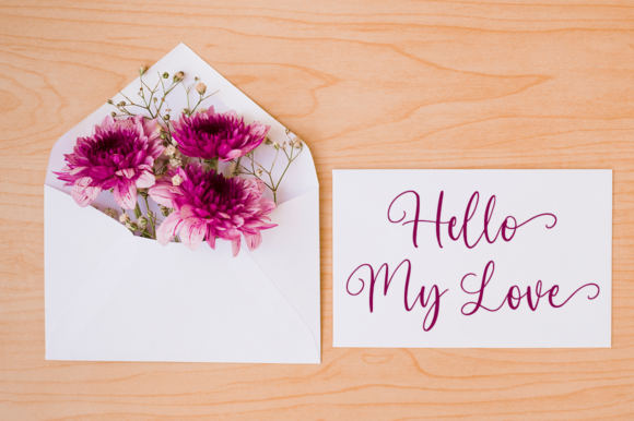 Angellove Font - Preview 2