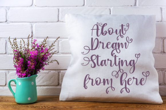 Authentic Heart Font - Preview 4