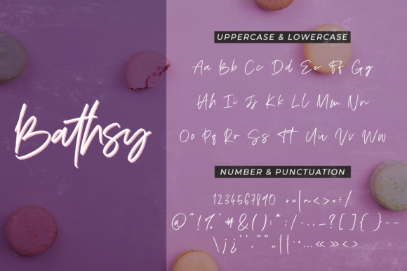 Bathsy Font - Preview 1