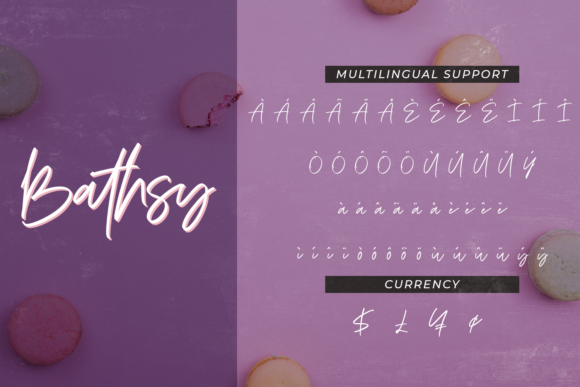 Bathsy Font - Preview 2
