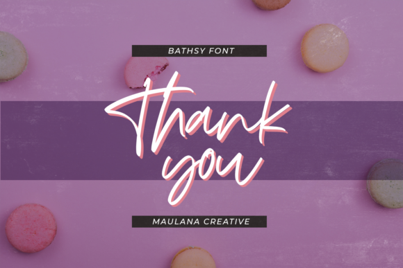 Bathsy Font - Preview 6