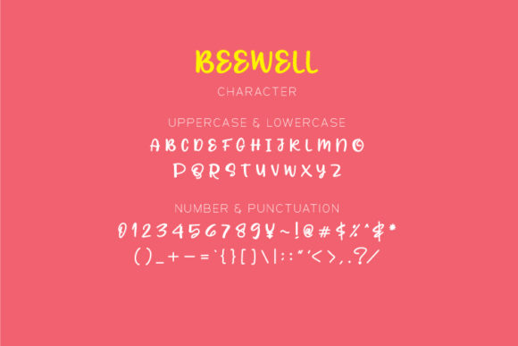 Beewell Font - Preview 1