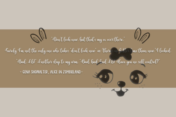 Bunny Harleyhellen Font - Preview 2