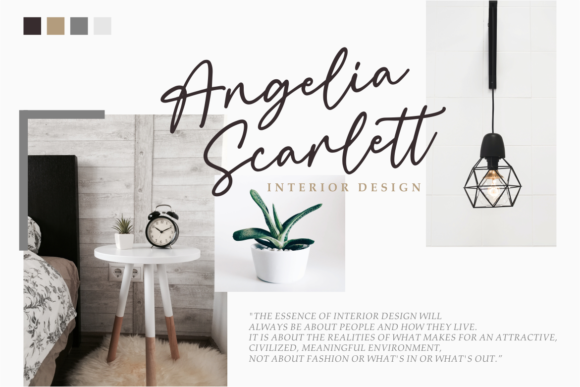 Callinda Font - Preview 1