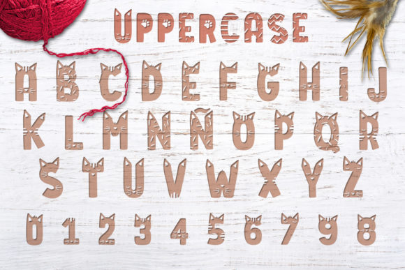 Cat Lady Font - Preview 1