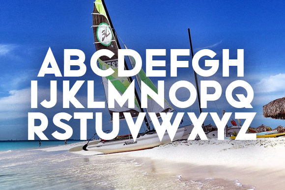 Catamaran Font - Preview 3