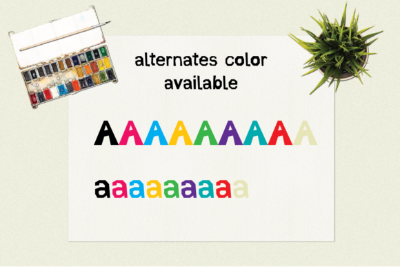 Cut out Paper Font PNG with transparent background - Preview 4