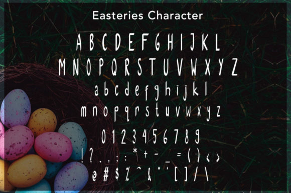 Easteries Font - Preview 4