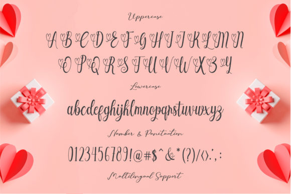 Echgedea Font - Preview 4