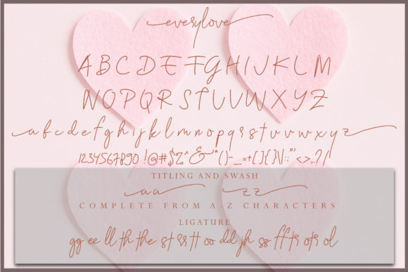 Everylove Font - Preview 6