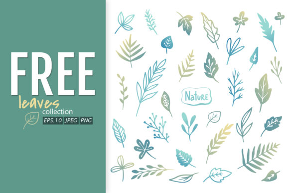 FREE! Vector Leaves Set