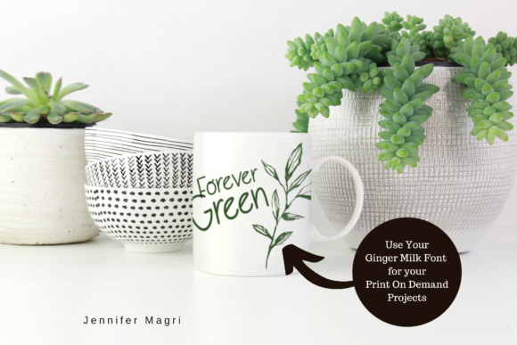 Ginger Milk Font - Preview 2
