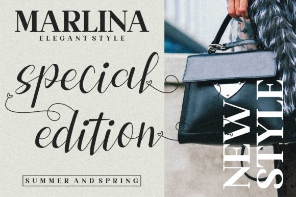 Leniyha Font font preview - 4