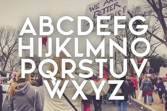 Ministro Font PNG with transparent background - Preview 1