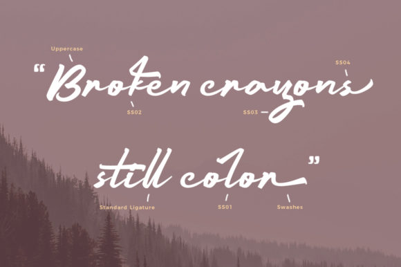 Mount Light Font PNG with transparent background - Preview 1