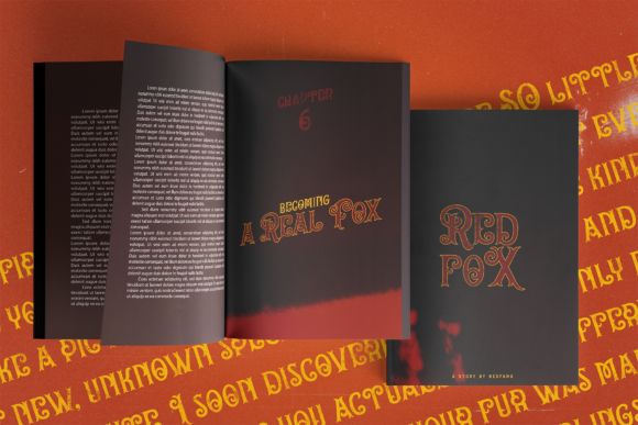Oxyburn Font PNG with transparent background - Preview 5