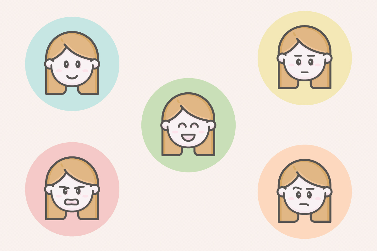 Persona Face Avatar Icons Vol 04