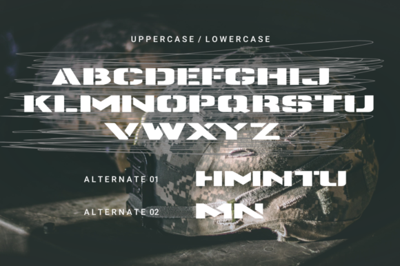 Runammox Font PNG with transparent background - Preview 1