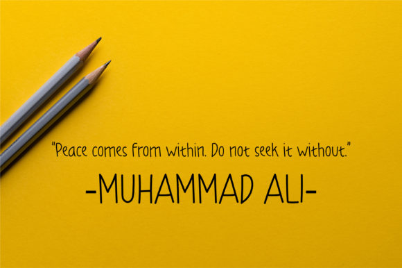 Small Handy Font PNG with transparent background - Preview 1