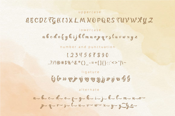 Beauty Angelin Font - Preview 2