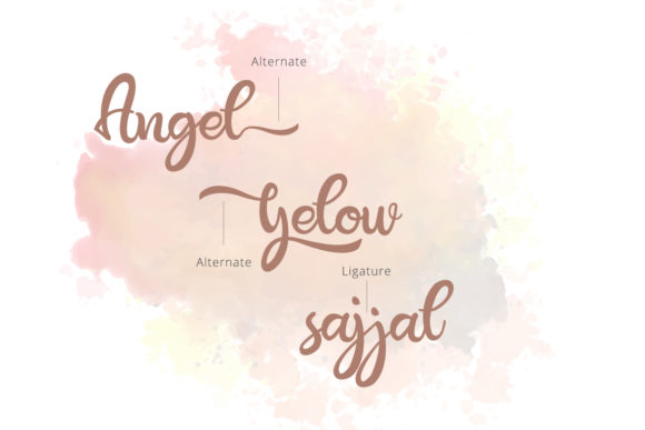 Beauty Angelin Font - Preview 5