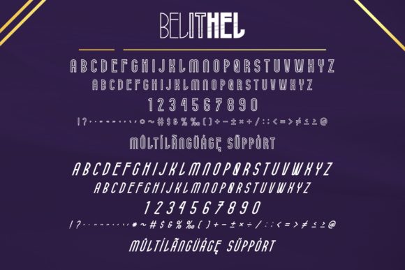 Belithel Font - Preview 5