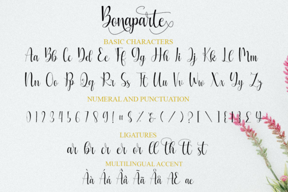 Bonaparte Font - Preview 6